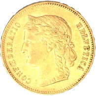 Suisse- 20 Francs Confédération Helvétique 1896 Berne - 20 Francs (or)