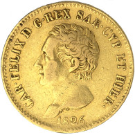 Italie-Royaume De Sardaigne-20 Lire Charles-Félix 1826 Turin - Piemonte-Sardinië- Italiaanse Savoie