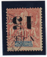 Nouvelle Calédonie Timbre Type Groupe N° 66 Surcharge Renversée Oblitéré - Used Stamps
