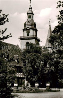 73809681 Erbach Odenwald Schlosshof Mit Blick Auf Die Stadtkirche Erbach Odenwal - Erbach