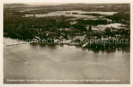 73809583 Pieskow Bad Saarow Fliegeraufnahme Vom Scharmuetzelsee Mit Kurhaus Und  - Bad Saarow