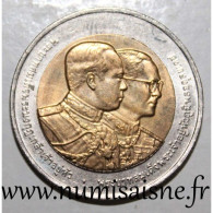 THAILANDE - Y 384 - 10 BAHT 2002 - 90 Ans De L'Hospital Vajira - SPL - Tailandia