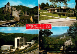 73737034 Manderscheid Eifel Niederburg Kurhaus Sanatorium Ober Und Niederburg Ma - Manderscheid