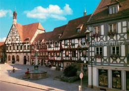 73736723 Forchheim Oberfranken Stadtzentrum Brunnen Altstadt Fachwerkhaeuser For - Forchheim