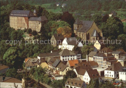 72376502 Schleiden Eifel Teilansicht Luftkurort Kirche Schloss Naturpark Nordeif - Schleiden