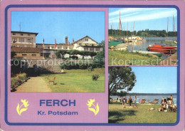 72373078 Ferch FDGB Erholungsheim Pierre Semard Seglerhafen Badestrand Ferch - Ferch