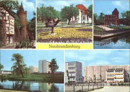 72372701 Neubrandenburg Wiekhaus Moenchenturm Stadtpark Treptower Tor Schwanente - Neubrandenburg