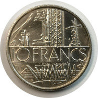 Monnaie France - 1974 - 10 Francs Mathieu "Tranche A" - 10 Francs