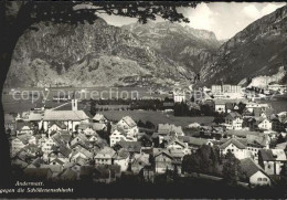 11902639 Andermatt Mit Schoellenenschlucht Andermatt - Autres & Non Classés