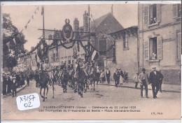 VILLERS-COTTERETS- LES TROMPETTES DU 5 EME HUSSARDS - 22 JUILLET 1923 - Villers Cotterets