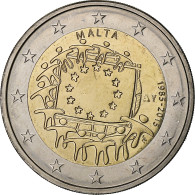 Malte, 2 Euro, 2015, Bimétallique, SPL - Malte