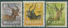 Malawi 1971 SG375-377 Kudu Nyala Reedbuck Antelopes (3) FU - Malawi (1964-...)