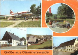 72369111 Caemmerswalde Schauflugzeug IL18 Parkanlage Gaststaette Caemmerswalde N - Neuhausen (Erzgeb.)