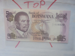 BOTSWANA 5 PULA 1992 Neuf (B.33) - Botswana