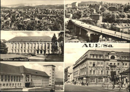 72357242 Aue Sachsen Karl-Marx-Bruecke HO-Hotel Blauer Engel Polytechnische Ober - Aue