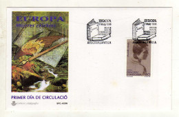 Enveloppe 1er Jour ANDORRE PRINCIPAT D'ANDORRA Oblitération ANDORRA LA VELLA 09/05/1996 - Used Stamps