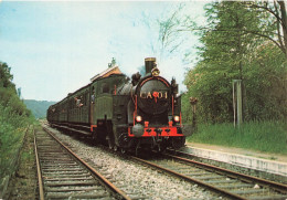 TRANSPORT - Train - Locomotive CA 04 à Olloy CA 04 - Chemin De Fer à Vapeur Des 3 Vallées - Carte Postale - Trains