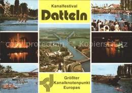 72356046 Datteln Kanalfestival Groesster Kanalknotenpunkt Europas Datteln - Datteln