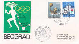 Olimpijska Baklja - Beograd - 70's - Lettres & Documents