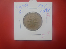 CONGO BELGE 50 Centimes 1926 FR (A.7) - 1910-1934: Alberto I