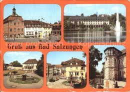 72352661 Bad Salzungen Rathaus Markt Kurhaus Burgsee Park Theater Goethepark Mar - Bad Salzungen