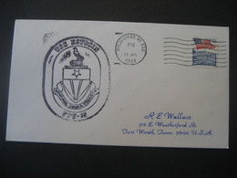 Vereinigte Staaten 1994- US Navy USS Estocin FFG-15 - Briefe U. Dokumente