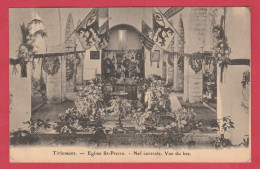Tienen / Tirlemont - Eglise St-Pierre - Nef Centrale - Vue Du Bas - 1922 ( Verso Zien ) - Tienen