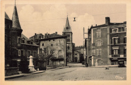 42 Bourg Argental Quartier De L' église CPA - Bourg Argental