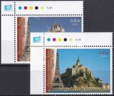 UNO GENF 2006 Mi-Nr. 543/44 Eckrand ** MNH - Unused Stamps