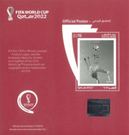 QATAR - 2022 - MINIATURE STAMP SHEET OF FIFA WORLD CUP QATAR 2022, UMM(**). - Qatar