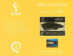 QATAR - 2022 - MINIATURE STAMP SHEET OF FIFA WORLD CUP QATAR 2022 - OPENING CEREMONY, UMM(**). - Qatar