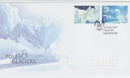 Australian Antarctic Territory 2009 Poles & Glaciers FDC - FDC