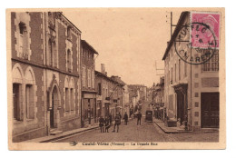 86 VIENNE - COUHE VERAC La Grande Rue - Couhe