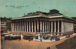 FRANCE - Paris - La Bourse A P - Vue Générale - Th Exchange - Animé - Carte Postale Ancienne - Andere Monumenten, Gebouwen