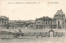 FRANCE - Palais De Versailles - Vue Générale De La Façade Centrale A P - Carte Postale Ancienne - Versailles