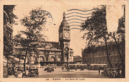 FRANCE - Paris - Vue Générale De La Gare De Lyon - Carte Postale Ancienne - Pariser Métro, Bahnhöfe