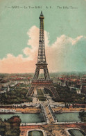 FRANCE - Paris - Vue Générale De La Tour Eiffel A P - Carte Postale Ancienne - Tour Eiffel