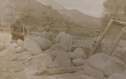 Métier , Mine Carrière Pierres * Carte Photo * Ouvriers * Tamis Sable ? * Pierre Carrières Mines - Mijnen