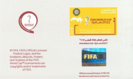 QATAR - 2022 - MINIATURE STAMP SHEET OF FIFA WORLD CUP QATAR 2022, UMM(**). - Qatar