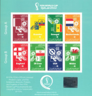 QATAR - 2022 - MINIATURE STAMP SHEET OF FIFA WORLD CUP QATAR 2022, UMM(**). - Qatar