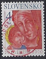 Slovakia 2000  Christmas (o) Mi.379 - Gebraucht