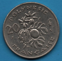 POLYNESIE FRANÇAISE 20 FRANCS 1970 KM# 6 - Polinesia Francese