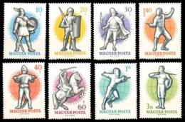 Hungary 1959 MNH 8v, World Fencing Championships Sports - Schermen