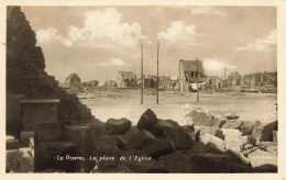 Le Portel * Carte Photo * Ww2 Guerre 39/45 War * La Place De L'église * Bombardée Bombardements * 1948 - Le Portel