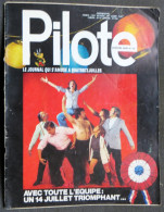 PILOTE N° 714 12 Juillet 1973 Tabary Valentin       Fred Le Petit Cirque       Charlier & Gir Blueberry    F'Murr Génie - Pilote