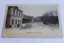 Marseille La Gare Dos Non Divise - Stazione, Belle De Mai, Plombières