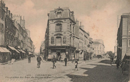 FRANCE - Cherbourg - Vue En Perspective Des Rues Du Bassin Et Des Tribunaux - Carte Postale Ancienne - Cherbourg