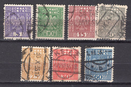 R0660 - POLOGNE POLAND Yv N°356/62 - Gebraucht