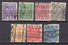 R0660 - POLOGNE POLAND Yv N°356/62 - Used Stamps