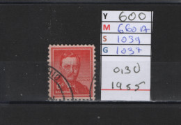 PRIX FIXE Obl  600 YT 660A MIC 1039 SCO 1037 GIB Théodore Roosevelt 1955 Théodore Roosevelt 1955 Etats Unis  58A/07 - Used Stamps